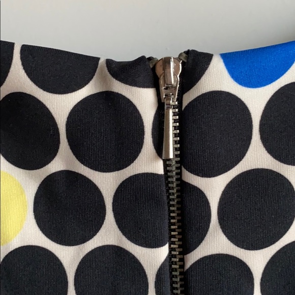 Worthington Polka-Dot Scoop Neck Dress - Picture 6 of 7